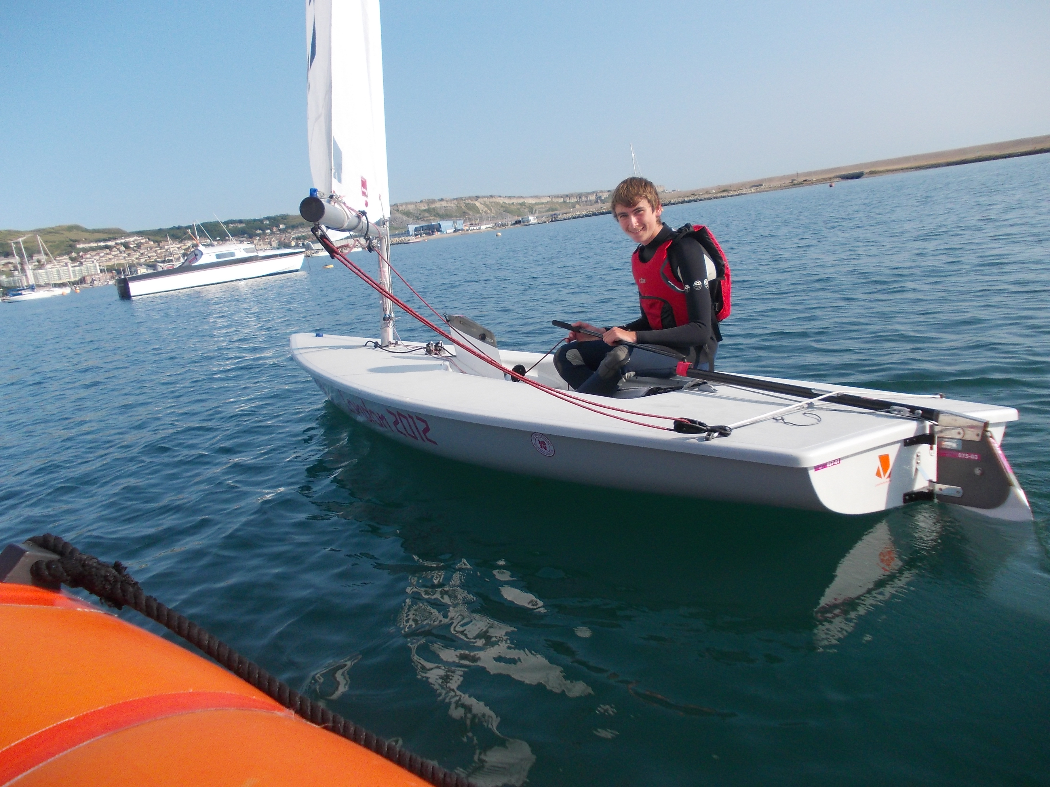 Sailing with Sail Laser 2012